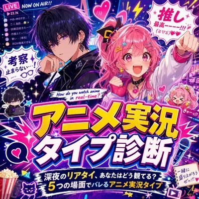 アニメ実況タイプ診断