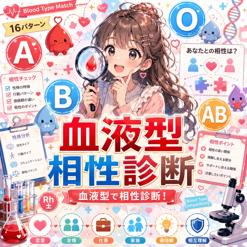 血液型相性診断