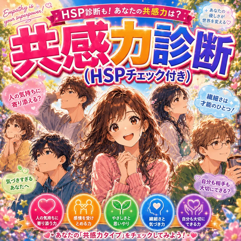共感力診断（HSPチェック付き）