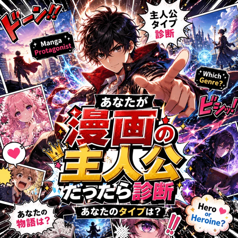 あなたが漫画の主人公だったら診断