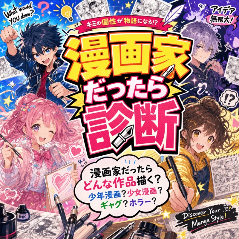 漫画家だったら診断