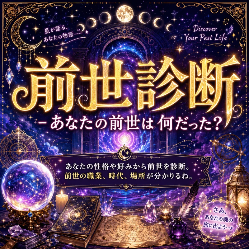 前世診断 - あなたの前世は何だった？