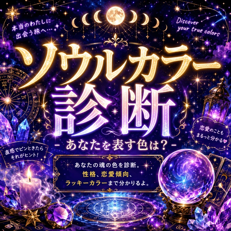 ソウルカラー診断 - あなたを表す色は？